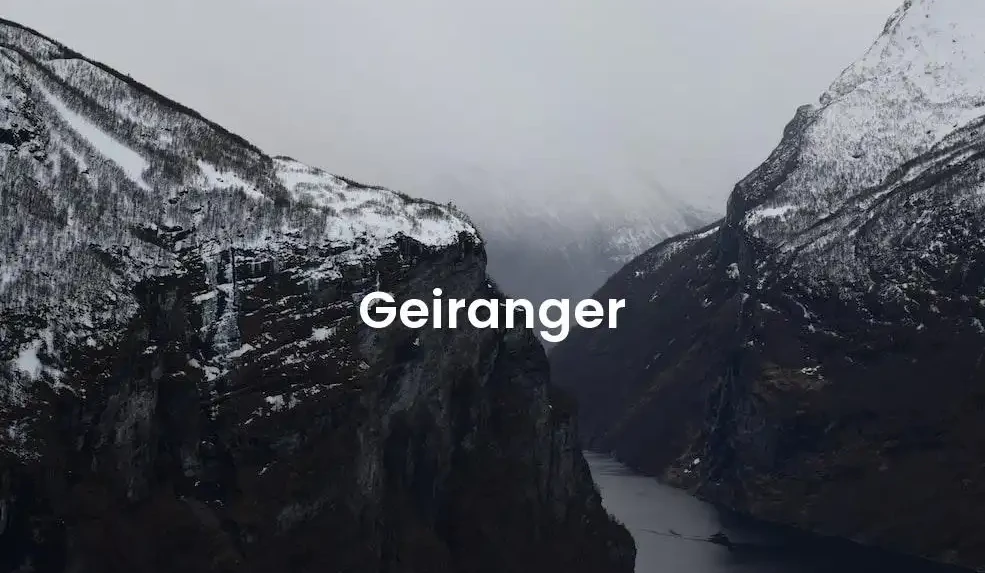 The best Airbnb in Geiranger